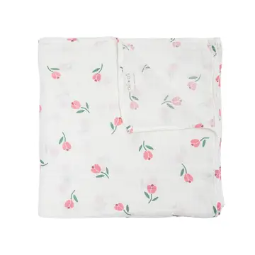 Bamboo Muslin Swaddle Blanket - Image 7