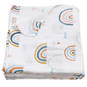 Bamboo Muslin Swaddle Blanket - Image 9