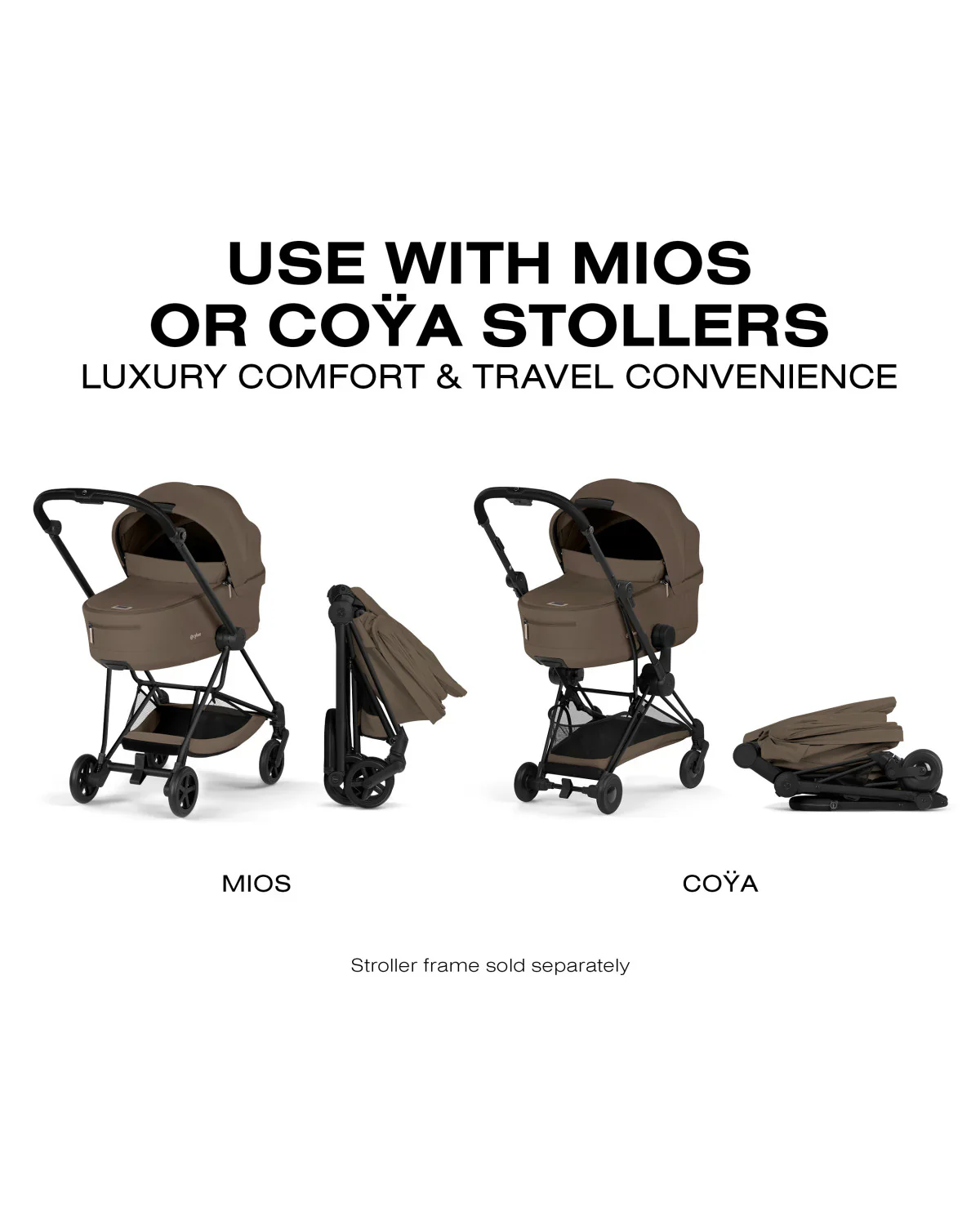 NEW! Mios/Coya Fold Lux Carry Cot (pre-order, expected mid-late April) - Image 6