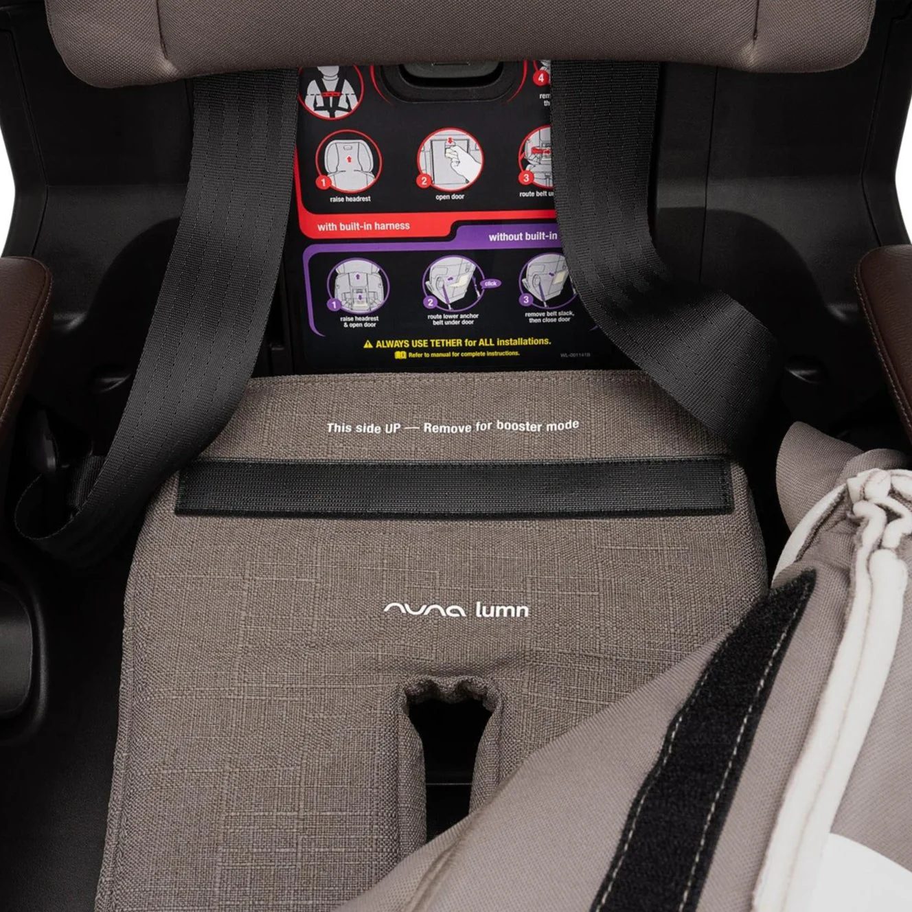 New! Nuna LUMN Harness Booster Seat - Image 46