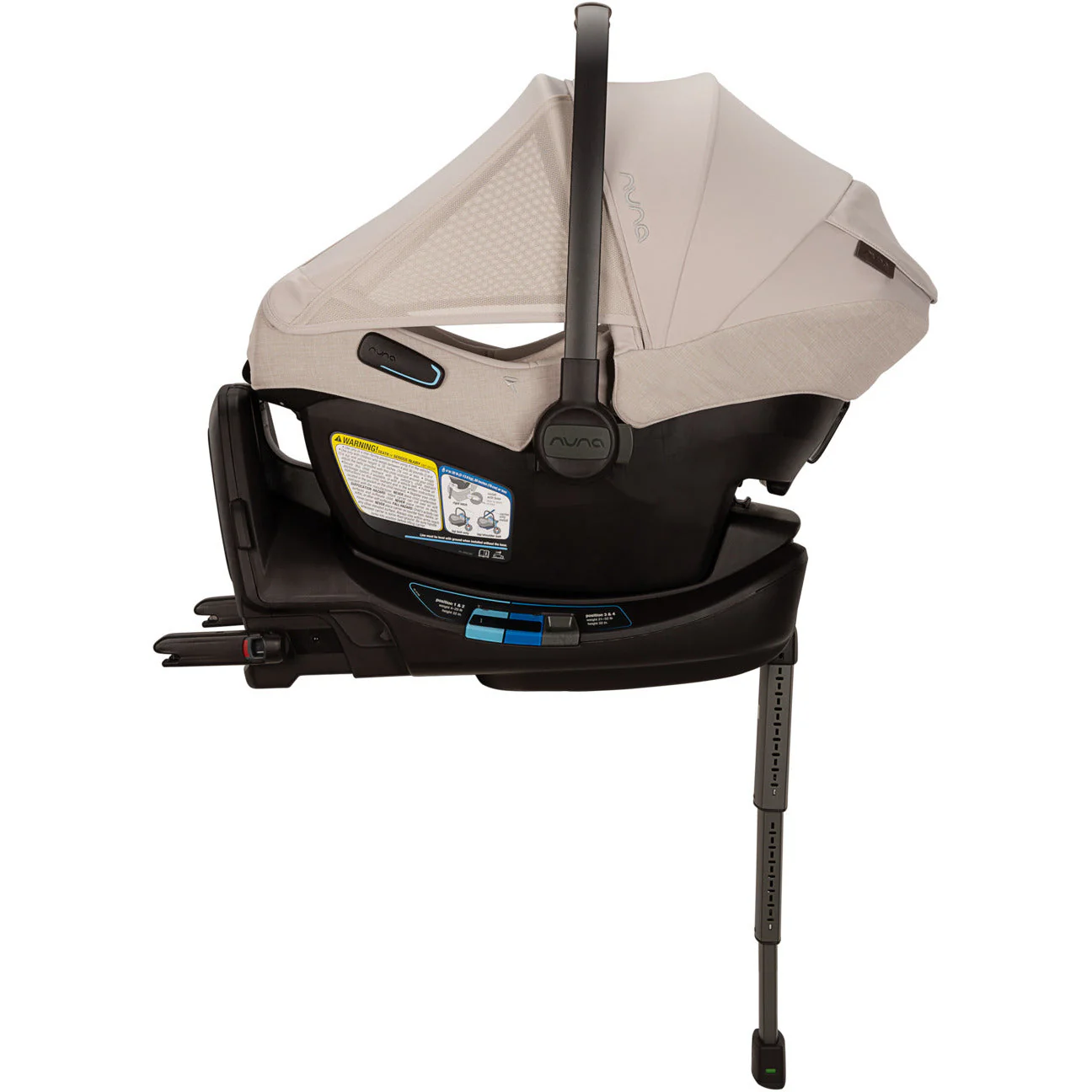 Nuna PIPA Aire RX Infant Car Seat + RELX Base - Image 7