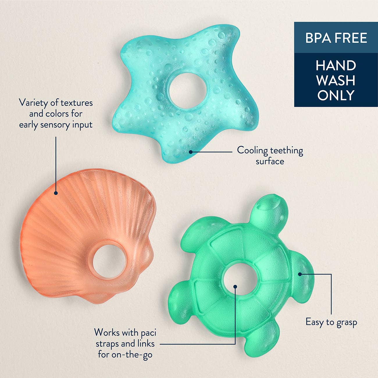 *NEW OPTION* Cutie Coolers⢠Water Filled Teethers (3-pack) - Image 14