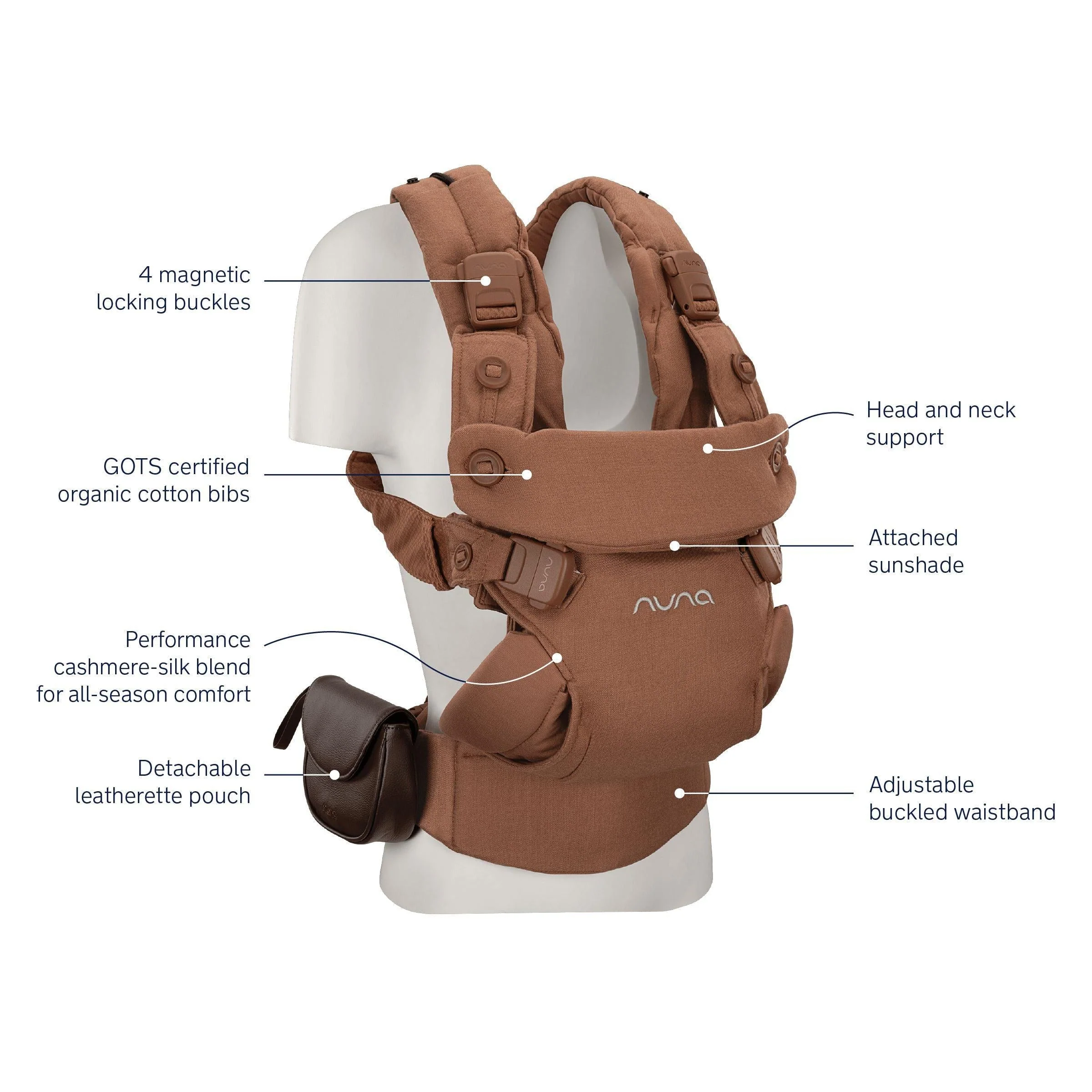 Nuna CUDL LUXE Baby Carrier - Image 10