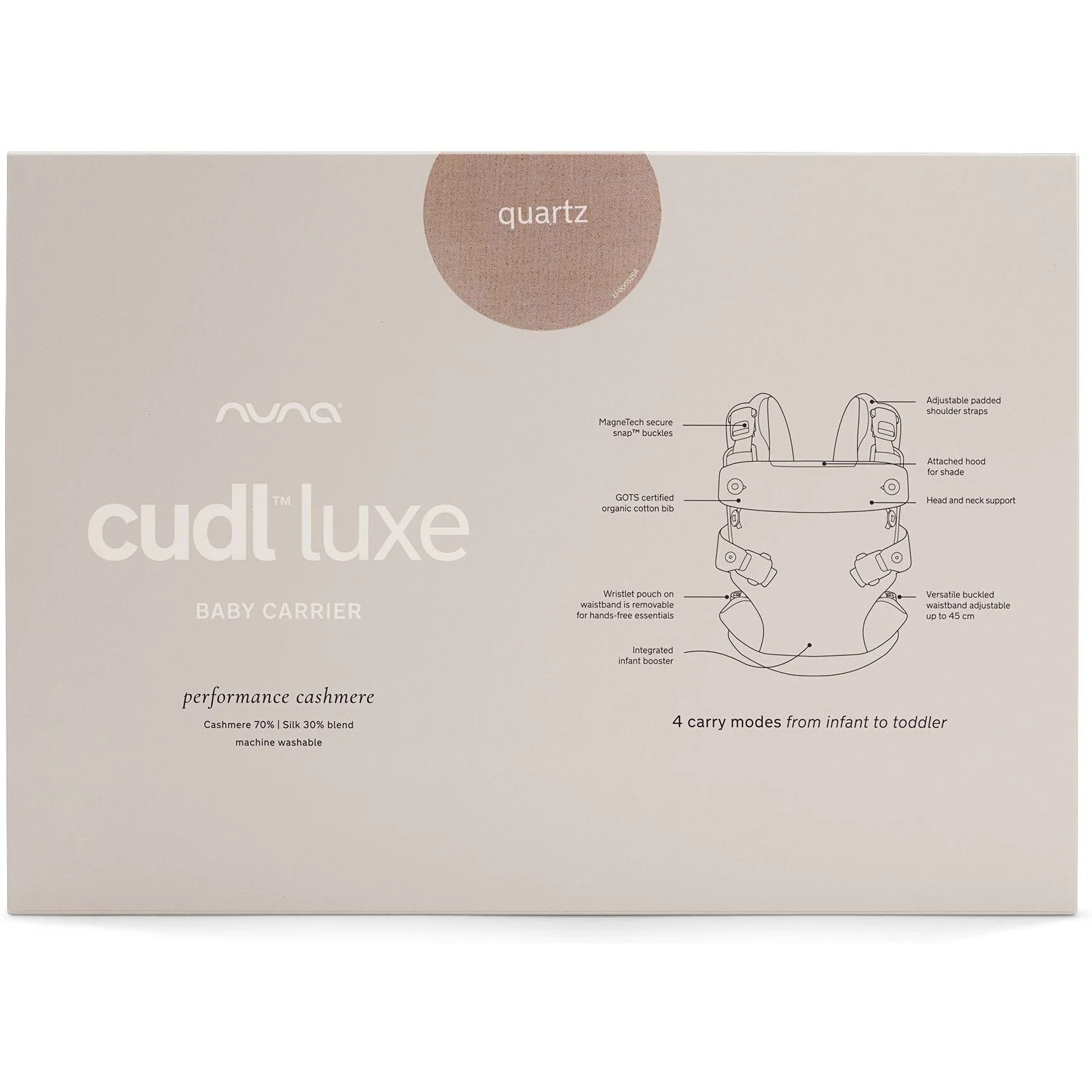 Nuna CUDL LUXE Baby Carrier - Image 11