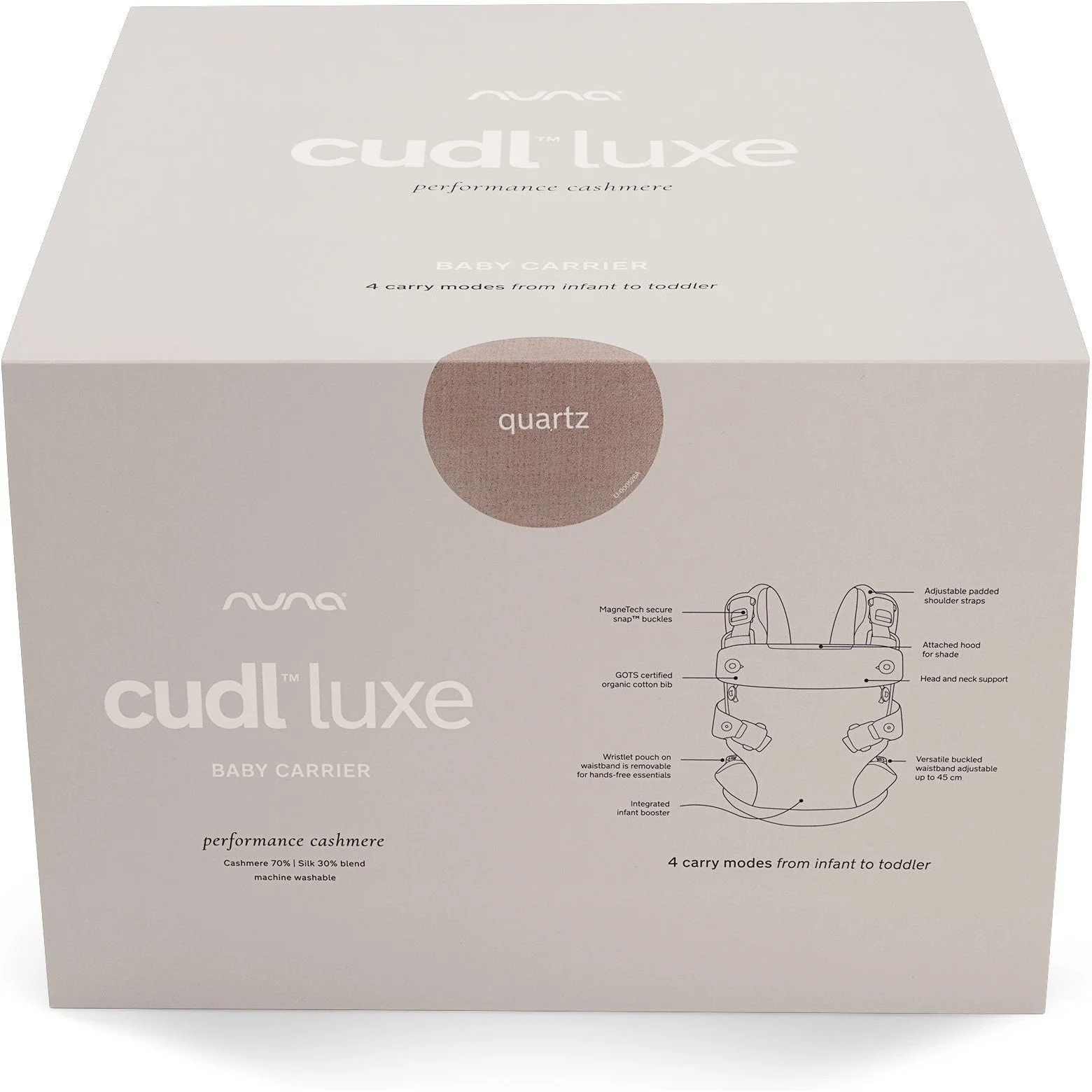 Nuna CUDL LUXE Baby Carrier - Image 14