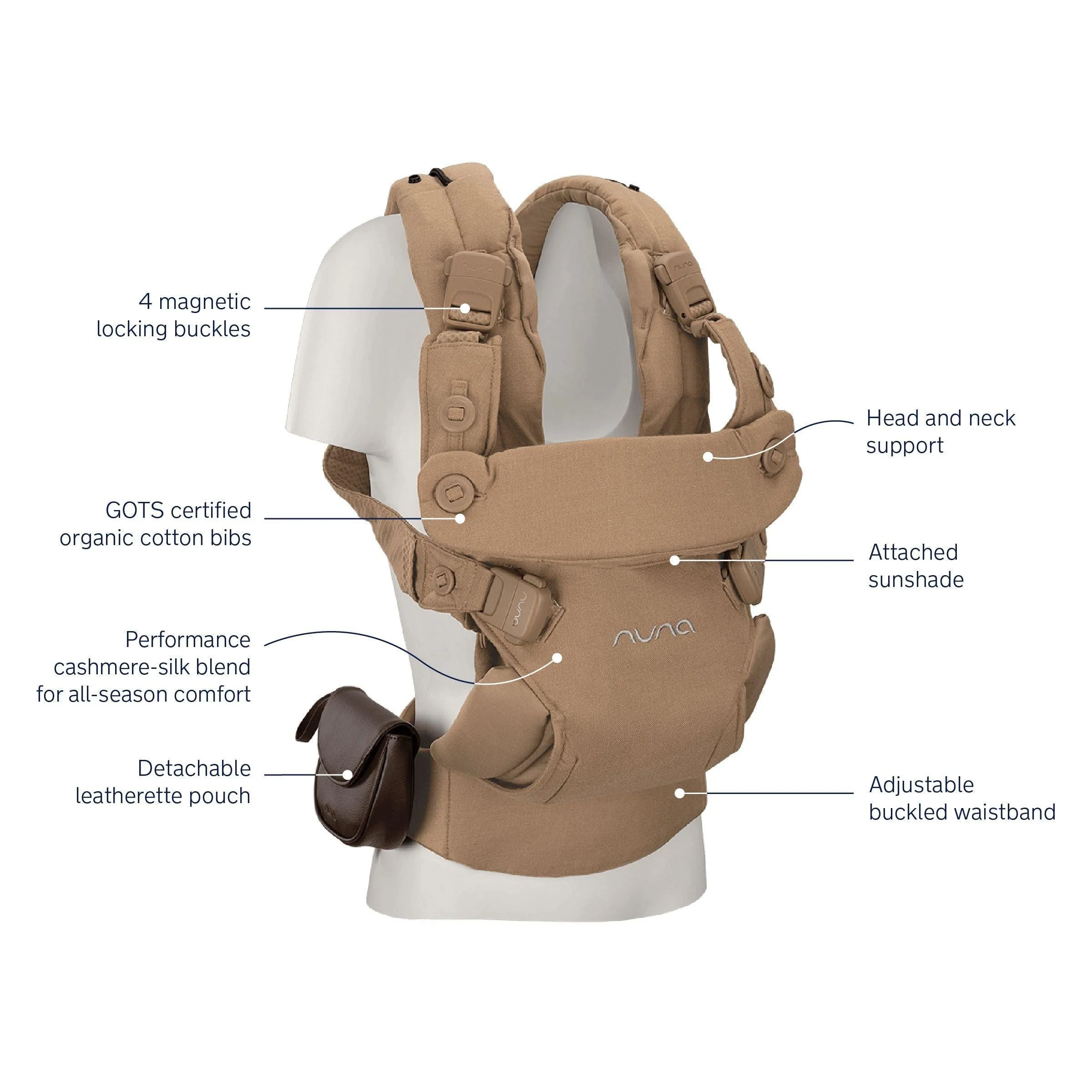 Nuna CUDL LUXE Baby Carrier - Image 6