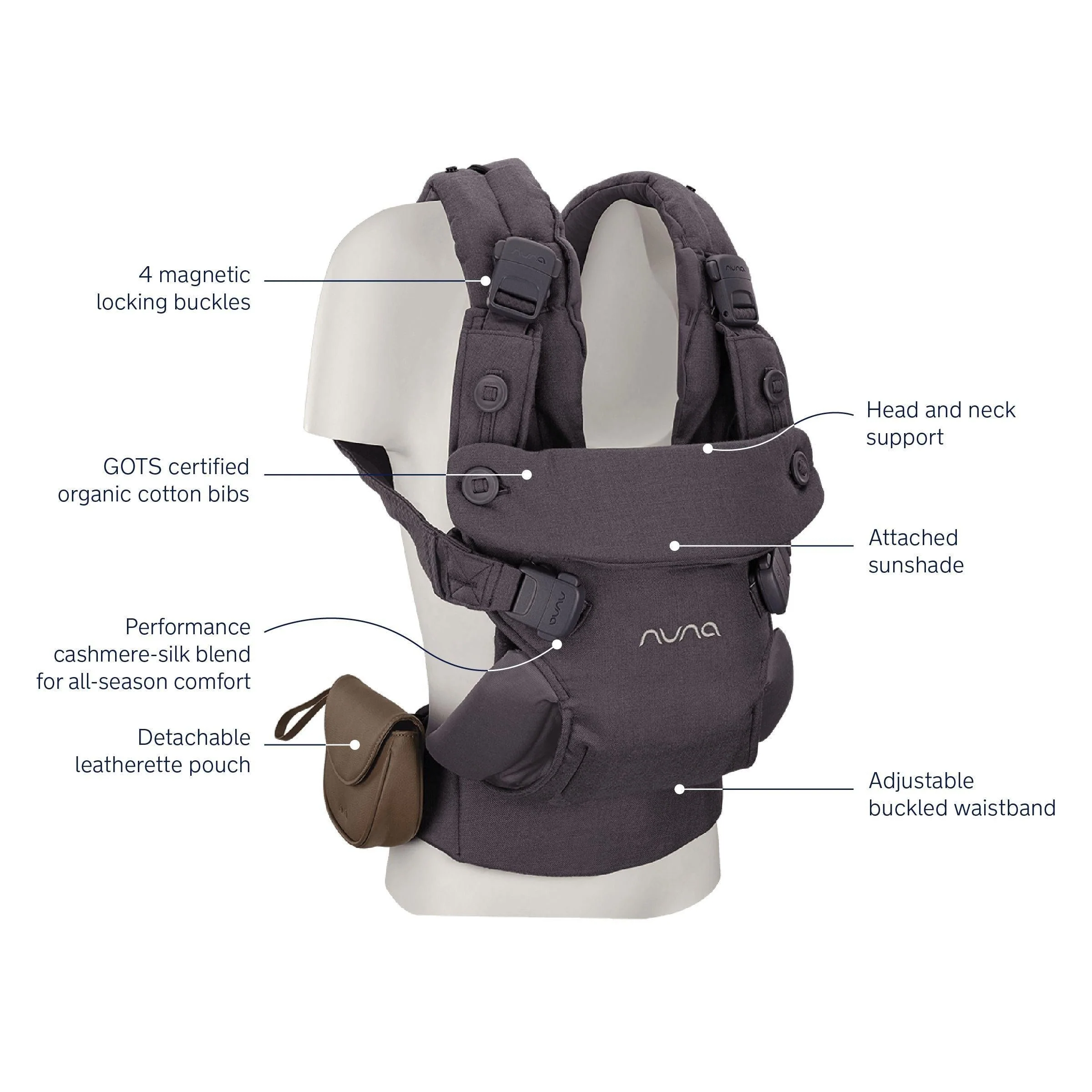 Nuna CUDL LUXE Baby Carrier - Image 7