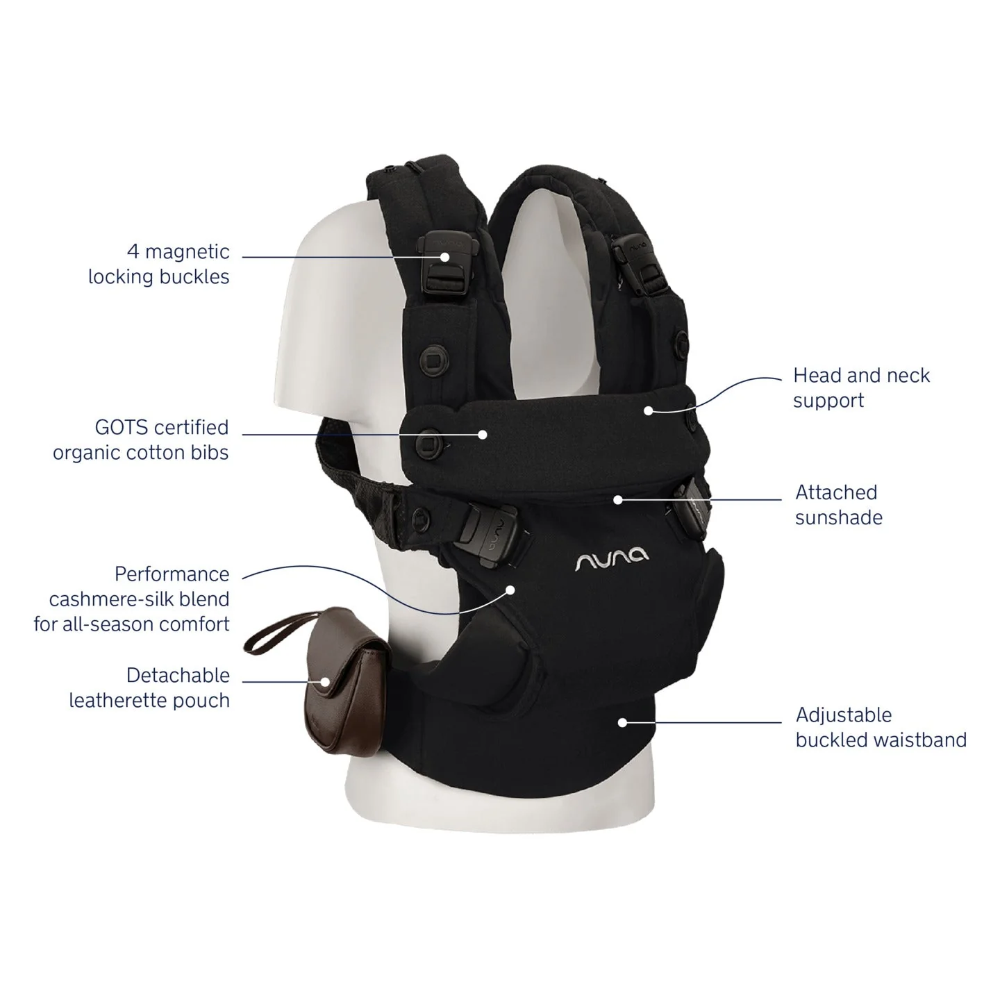 Nuna CUDL LUXE Baby Carrier - Image 80
