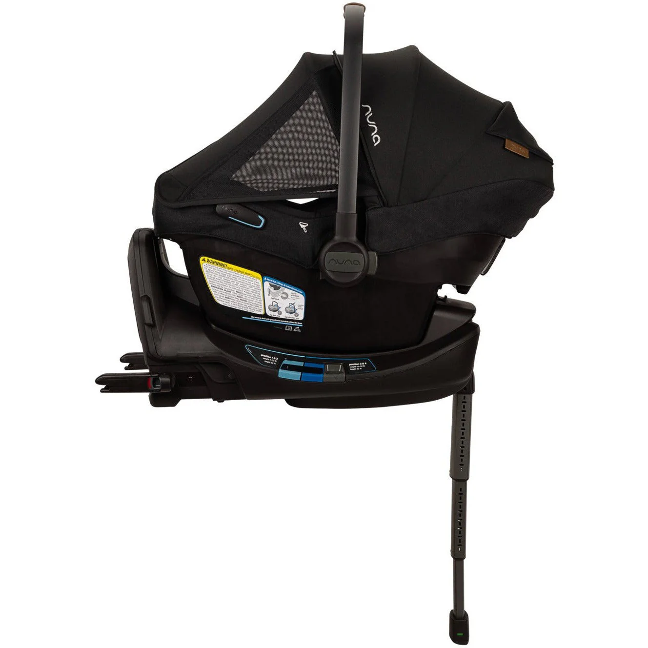 Nuna Demi Next Stroller + Pipa Aire RX Infant Car Seat Travel System - Image 14