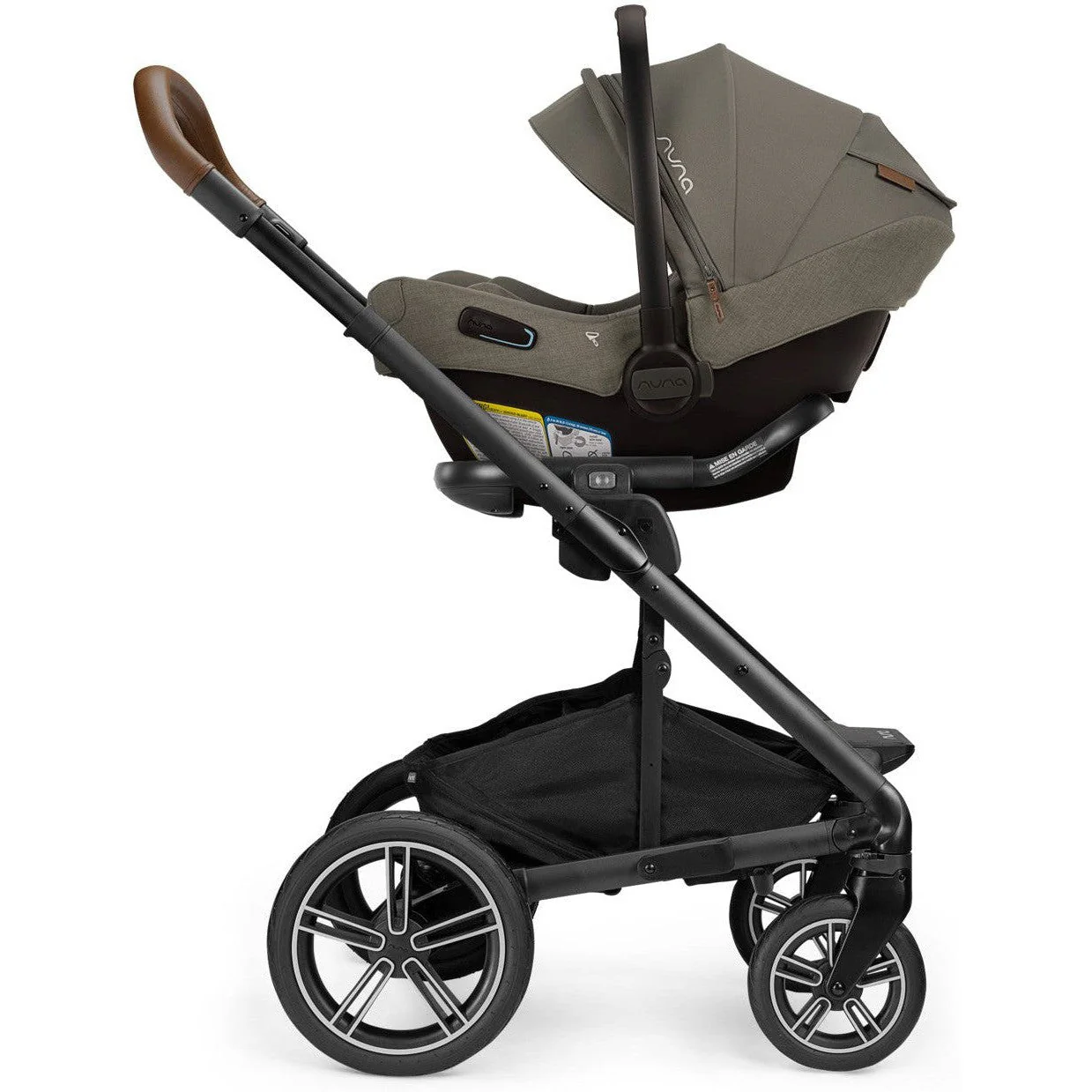 Nuna MIXX Next Stroller + PIPA Aire RX Infant Car Seat Travel System - Image 27