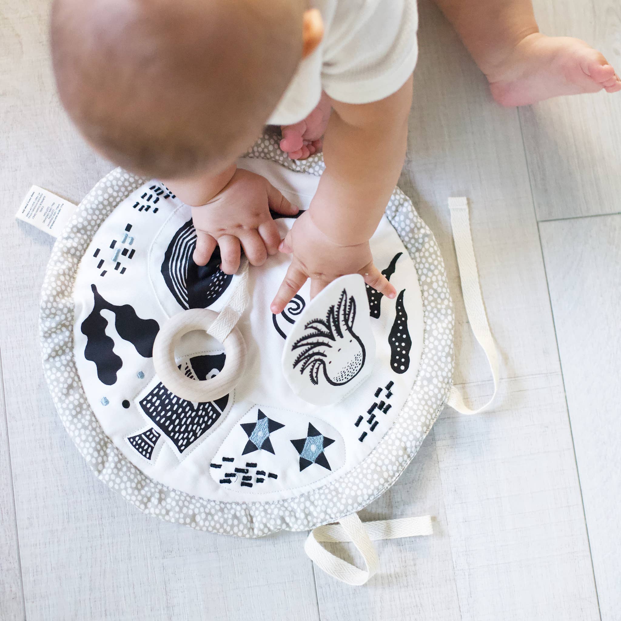 Organic Activity Pad for Baby - Ocean Animals - Image 3