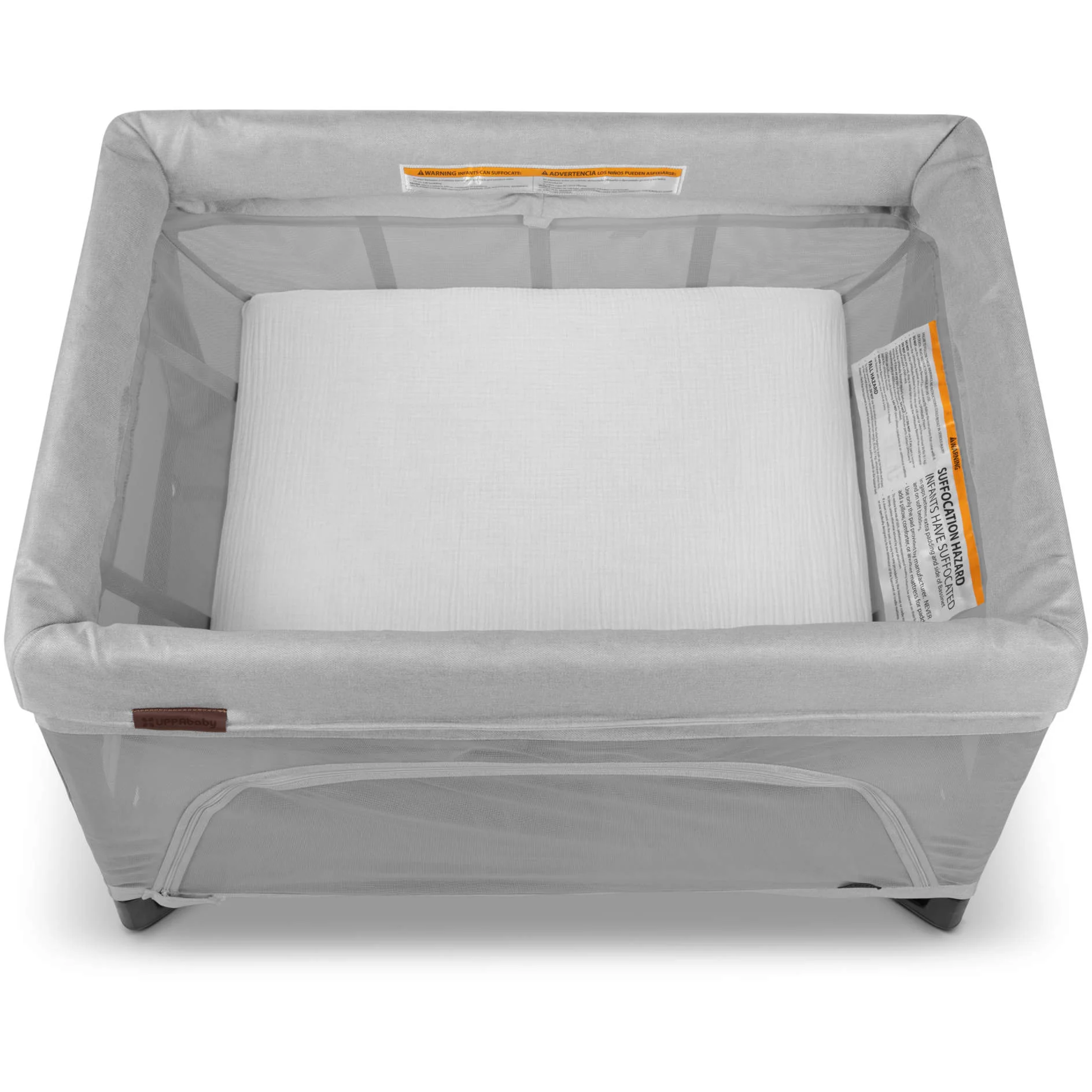 UPPAbaby Remi Organic Cotton Mattress Cover - Image 3
