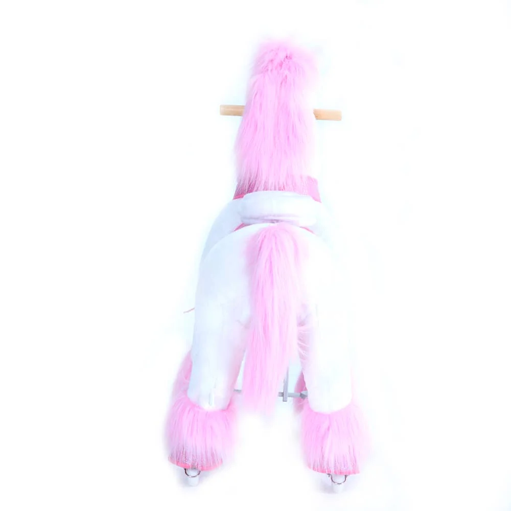 Pony Cycle U-Series Pink Unicorn With Pink Horn & Hair - Image 4