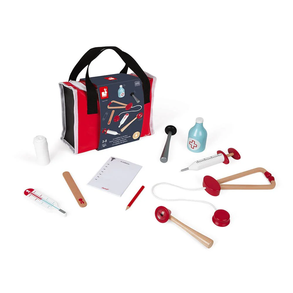 Pretend Play Occupational Toy | Doctor set | 10 accesories - Image 2