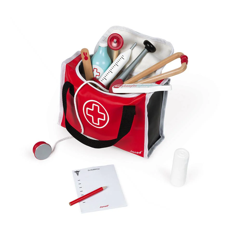 Pretend Play Occupational Toy | Doctor set | 10 accesories - Image 3
