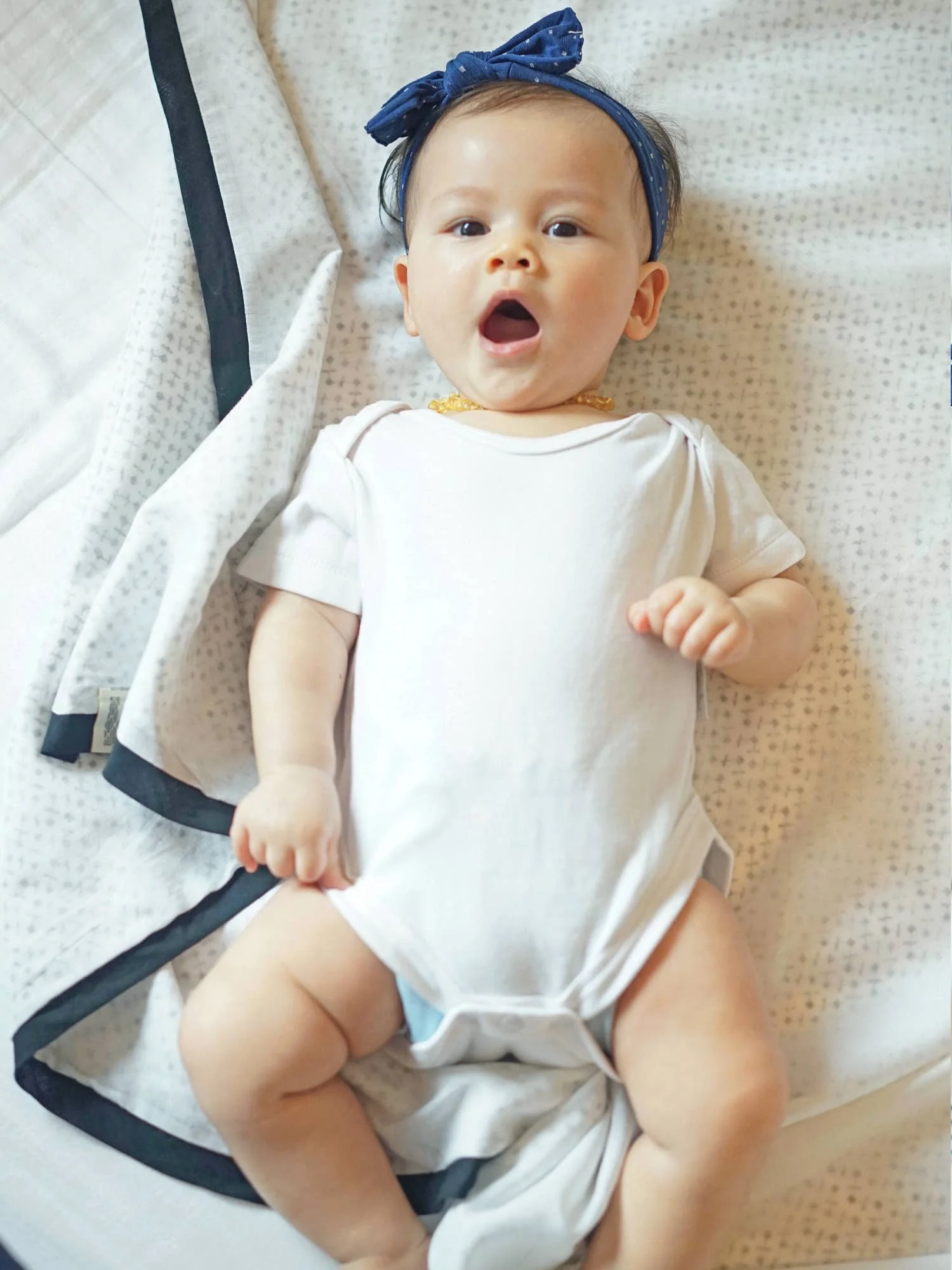 Receiving/Stroller Blanket: Handmade, Block-Printed Cotton - Image 23