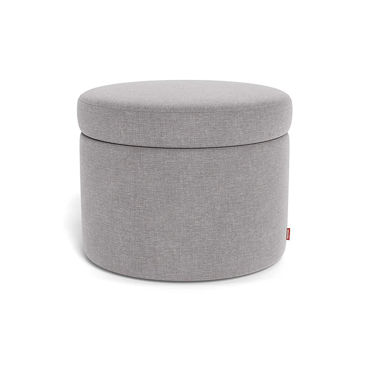 Round Storage Ottoman - Image 5