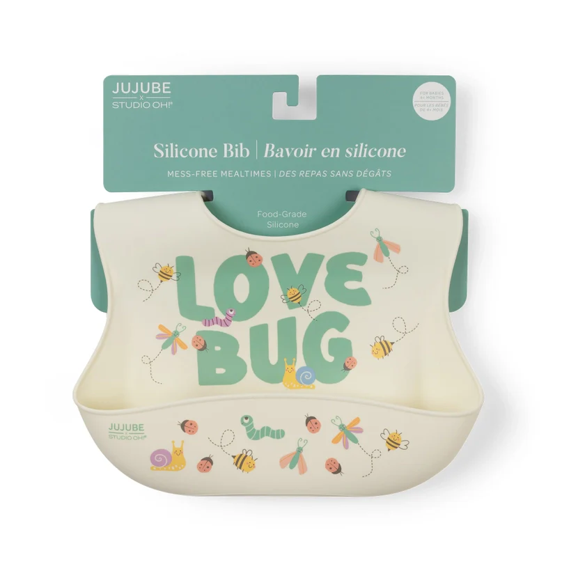 Jujube Silicone Bib - Image 3