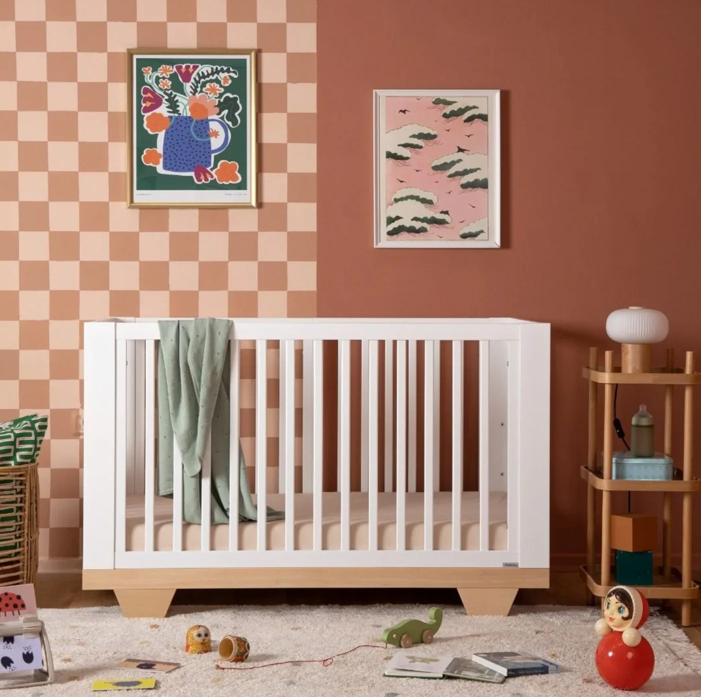 Spirit 8-in-1 Convertible Crib (with wheels) - Image 2