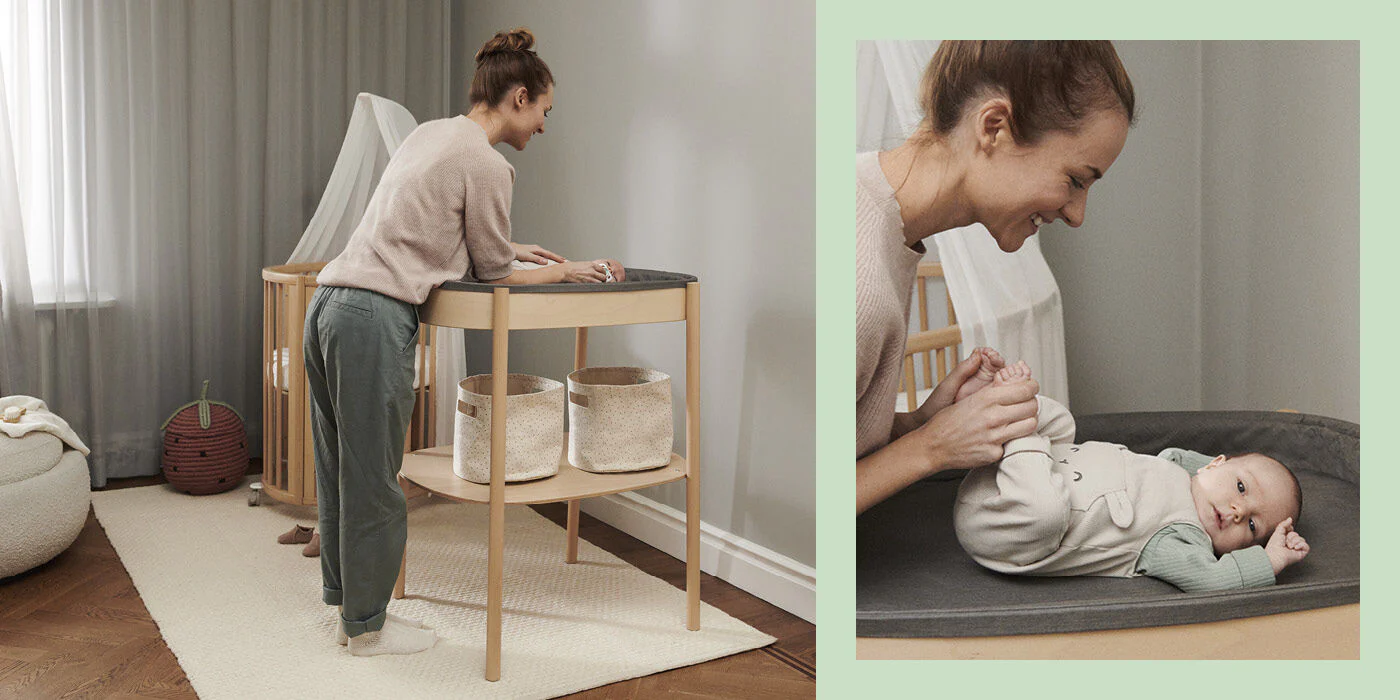 Stokke® Sleepi™ Changing Table Shelf Basket - Image 7