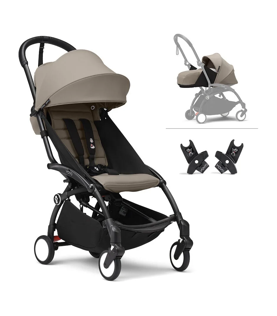 Stokke® YOYO³ Stroller with Newborn Pack and 6+ Months Color Pack - Image 10
