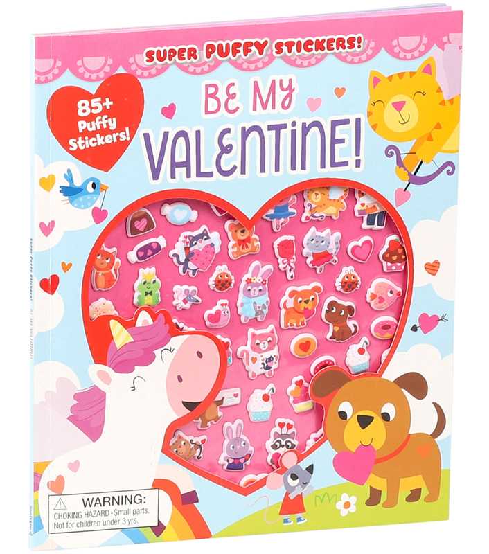 Super Puffy Stickers! Be My Valentine! by - Image 2