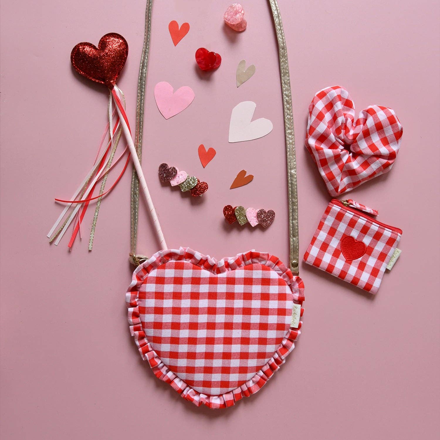 Sweetheart Sparkle Bar Clips - Image 3