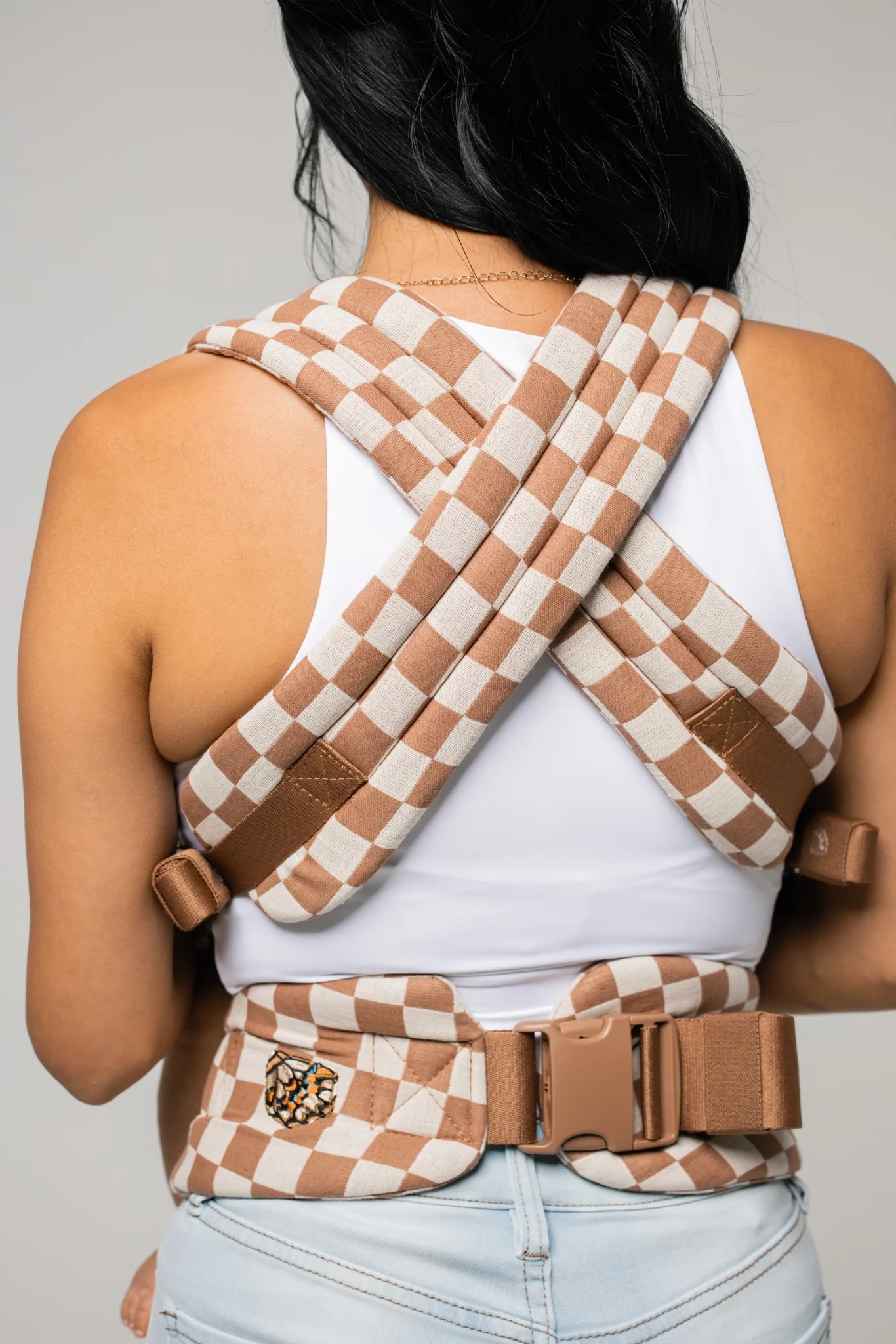 The Monarch Carrier - Mocha Check - Image 5