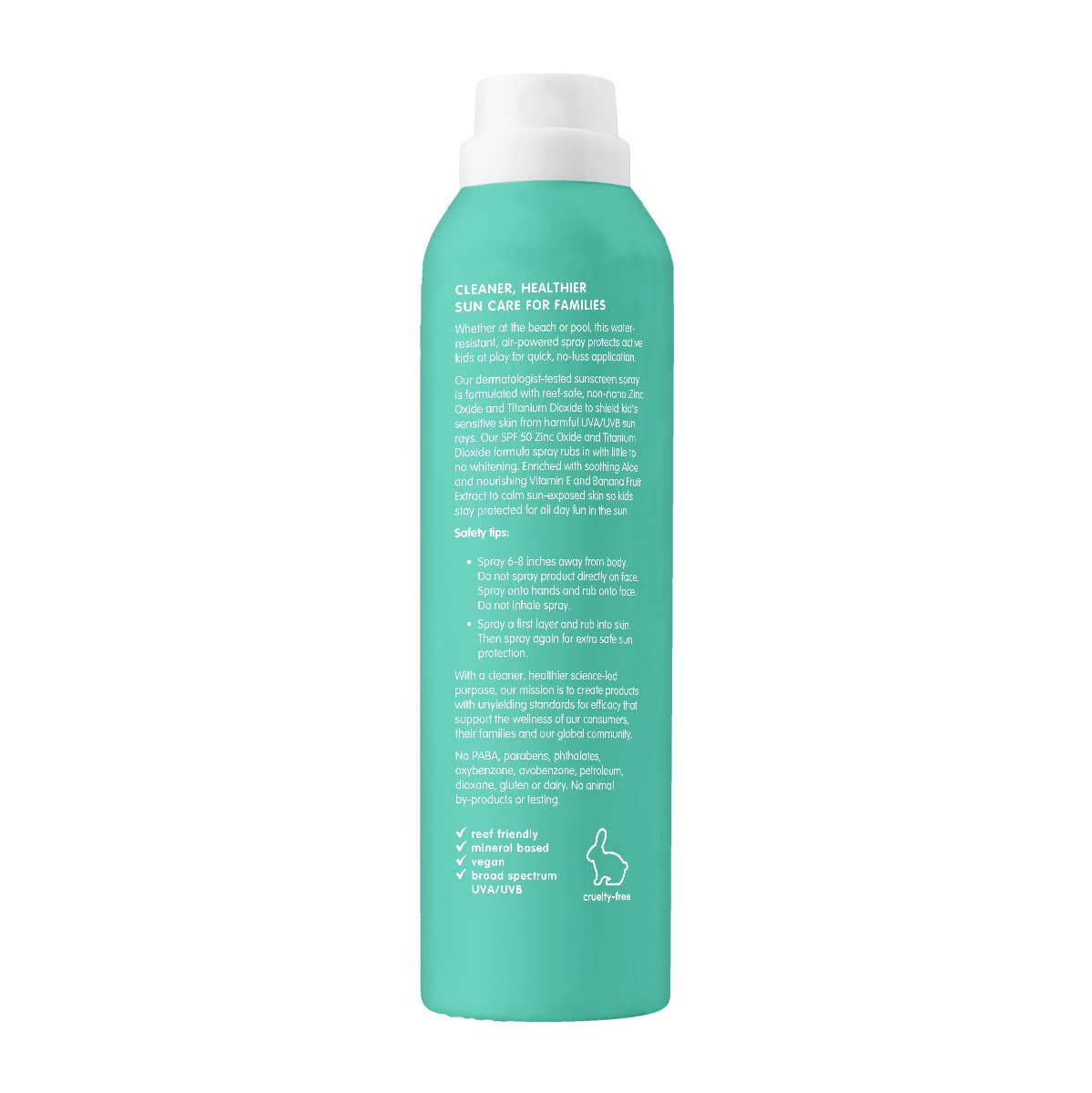 Think Kids SPF 50 All Sheer Mineral Sunscreen Spray - Image 3