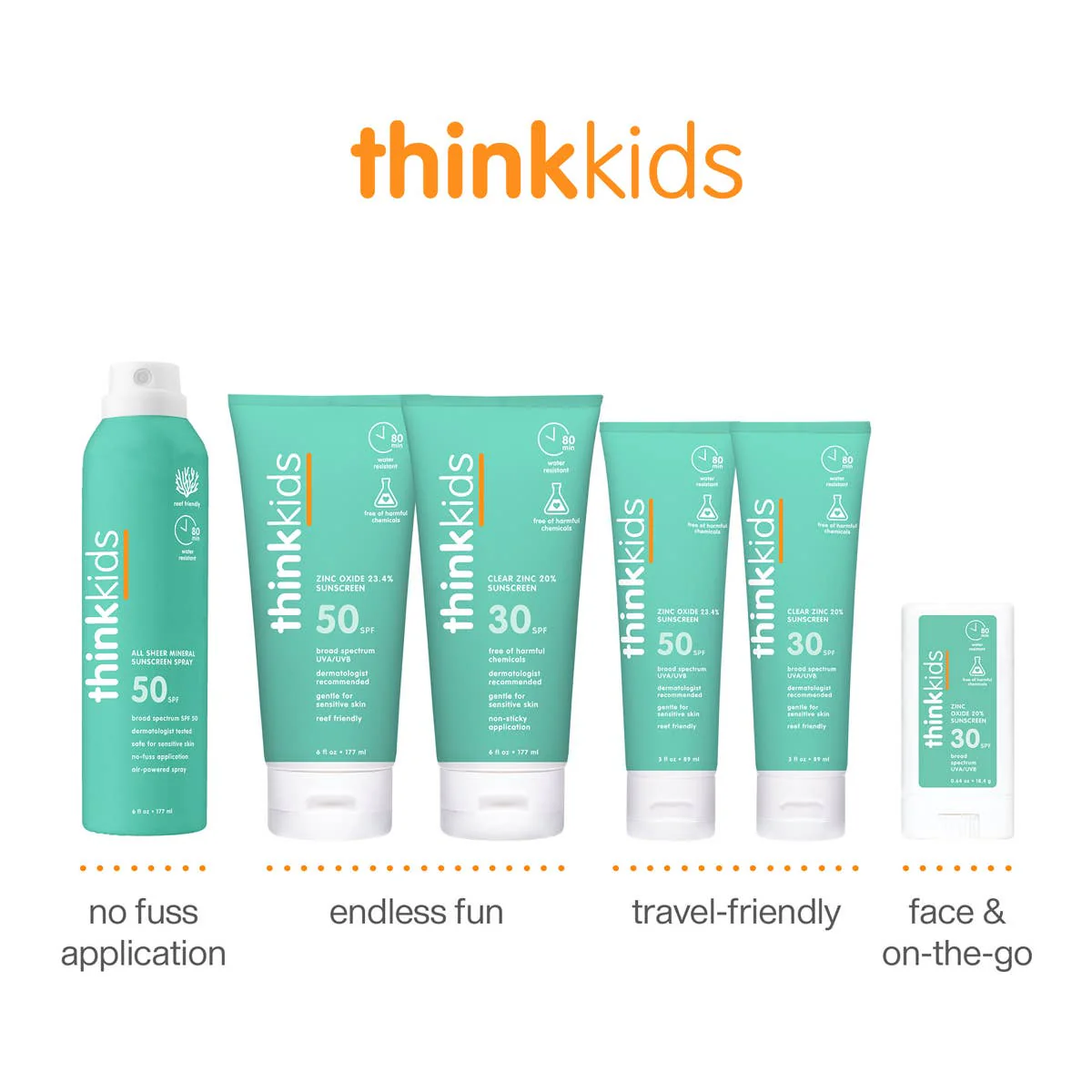 Think Kids SPF 50 Sunscreen 3 oz - Image 6