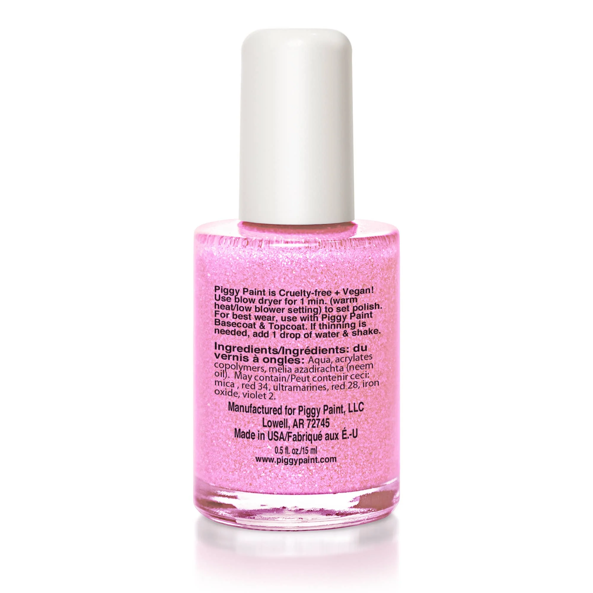 Tickled Pink Non-Toxic Kids Nail Polish - Image 2