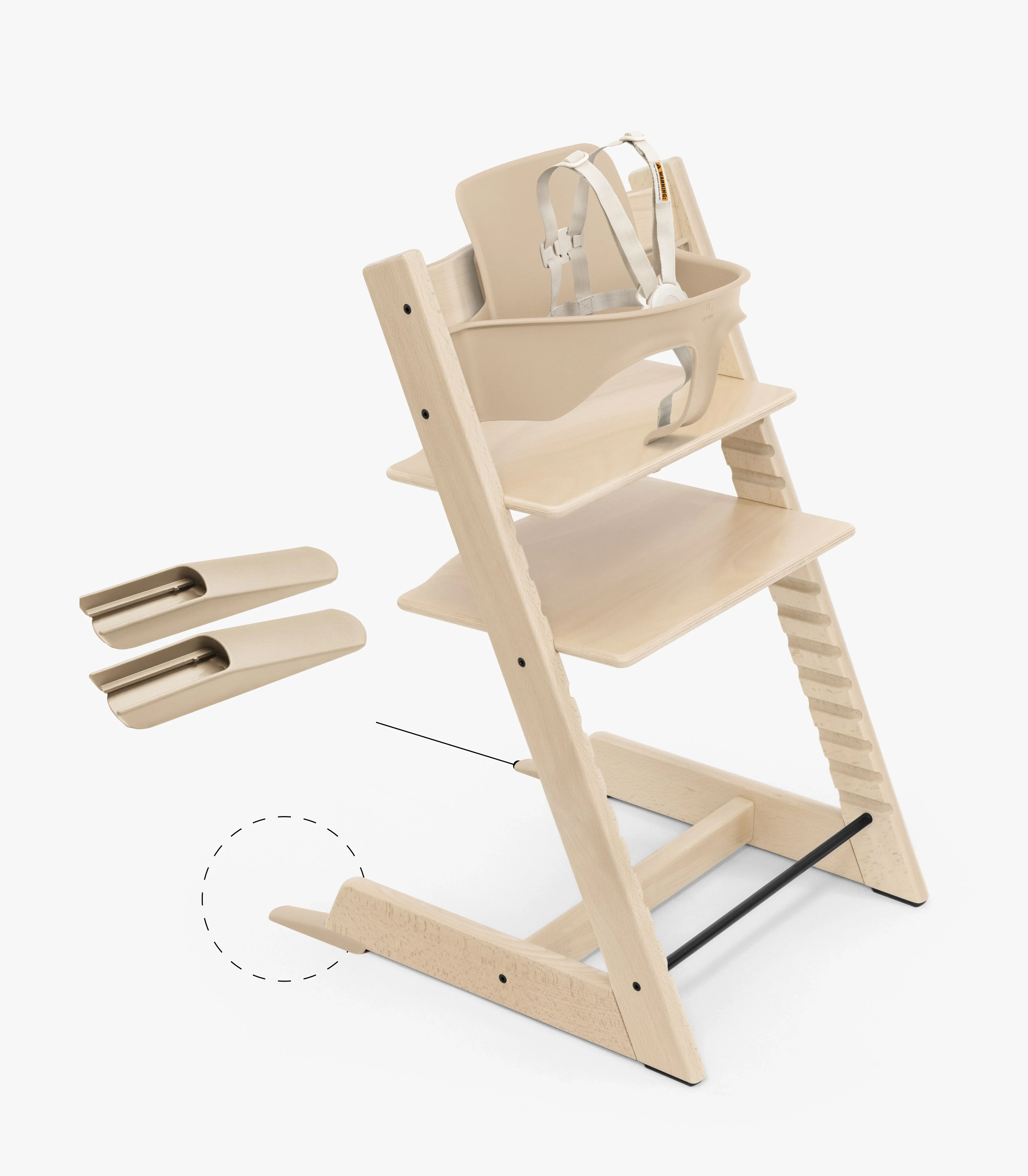 Tripp Trapp® High Chair² with newborn set - Image 5