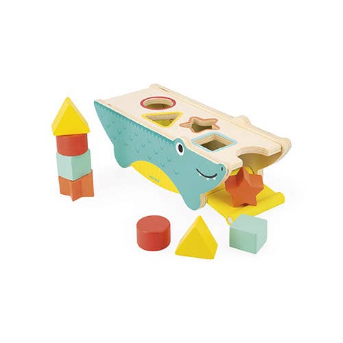 Tropik | Crocodile Shape Sorter | Hand-eye coordination - Image 2