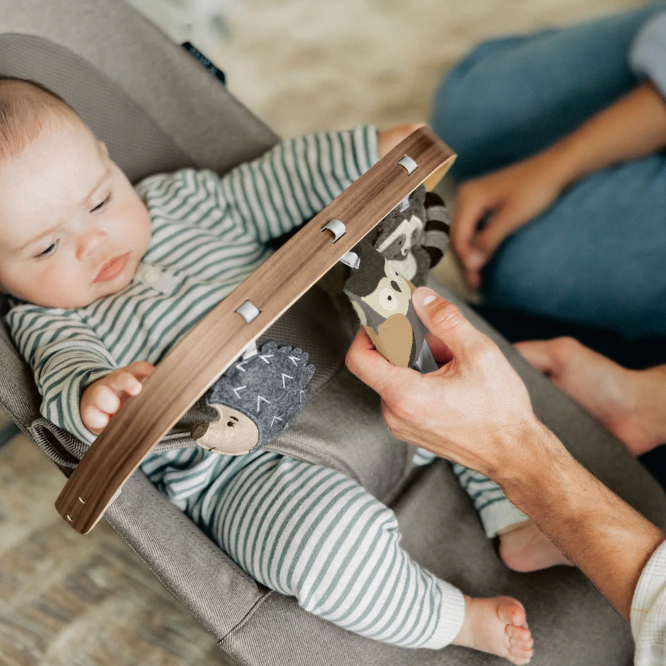 UPPAbaby Mira Bouncer Forest Fun Toy Bar - Image 7