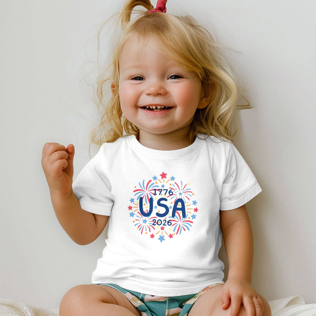 USA Fireworks Doodles 1776-2026 Toddler T-Shirt 2T-5/6 - Image 4