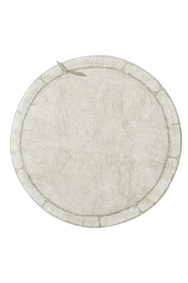 Washable rug Bamboo Leaf