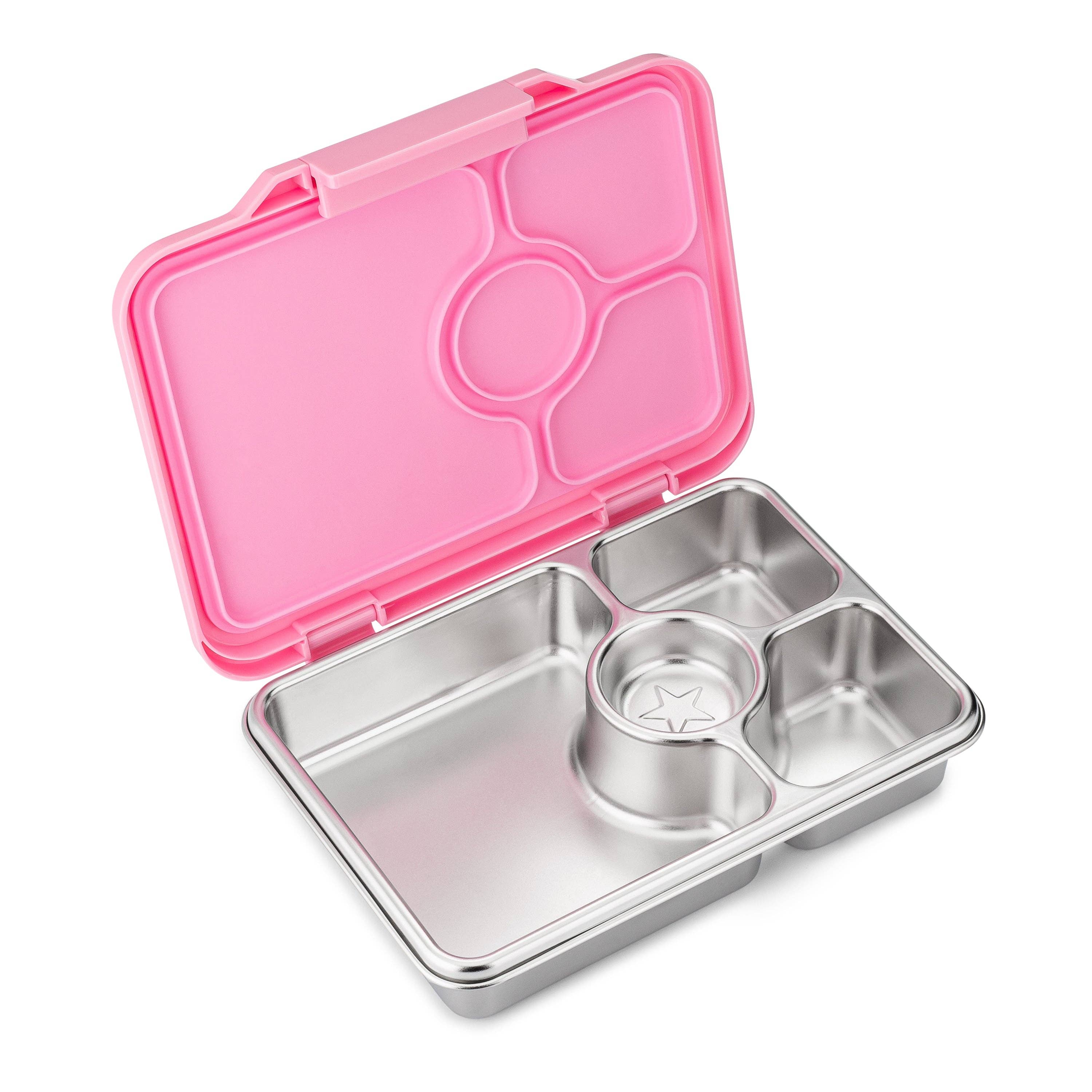 Yumbox PrĂȘt â Leakproof Stainless Steel Bento - Versailles Pink - Image 2